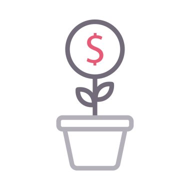 renk çizgisi vektör simgesini artırma