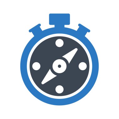 gezinme glyph renk vektör simgesi