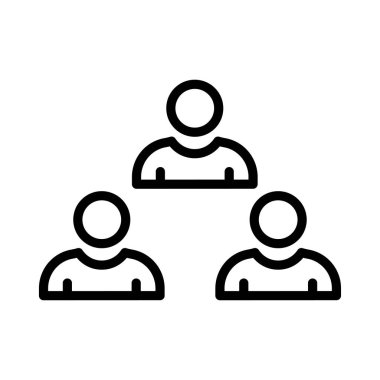 takım ince çizgi vektör simgesi