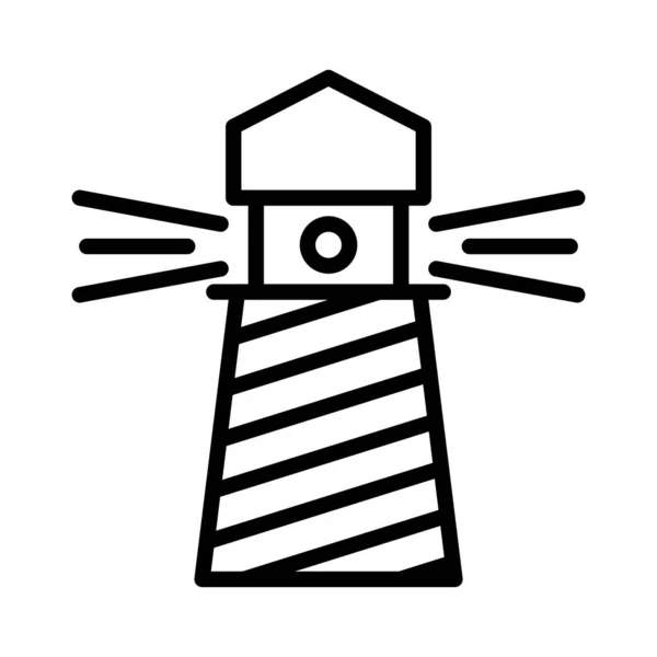 塔细线矢量图标 — 图库矢量图片