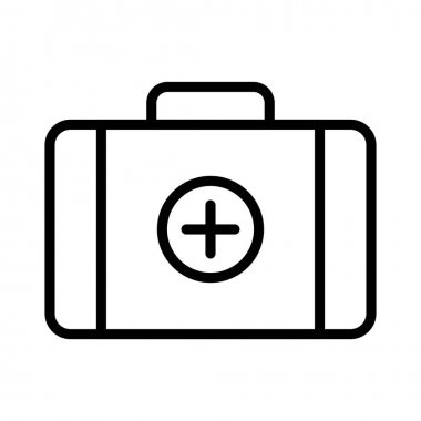 Kit ince çizgi vektör simgesi