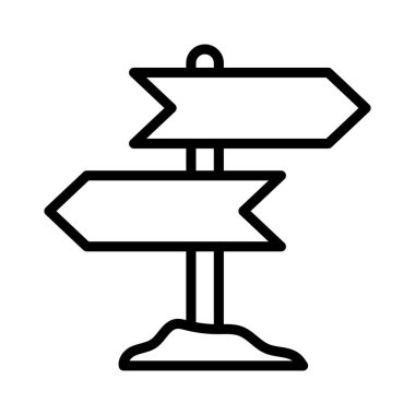 ince hat vektör simge