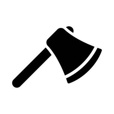 kesme glif düz vektör simge