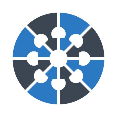 pul glif simge renk vektör