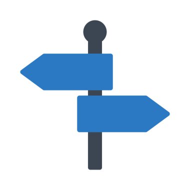 yazı glif renk vektör simgesi