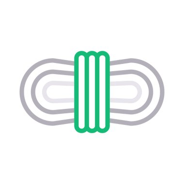 düğüm renk çizgi vektör simge