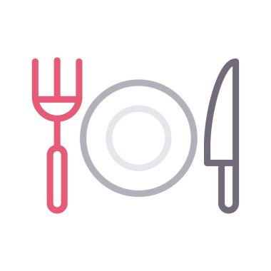 plaka renk çizgi vektör simgesi