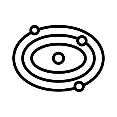 alan ince çizgi vektör simge