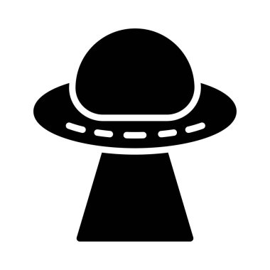 düz uzay sembol simge vektör