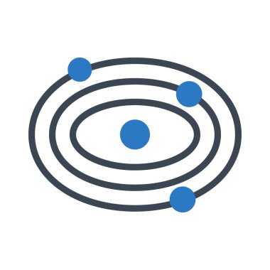 boşluk glif renk vektör simge