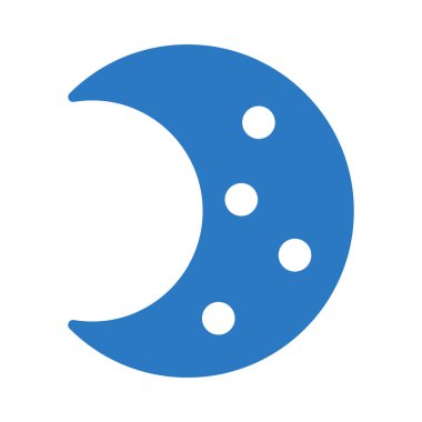 gezegen glif simge renk vektör