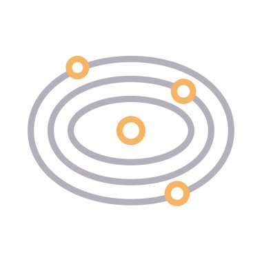 boşluk renk çizgi vektör simge