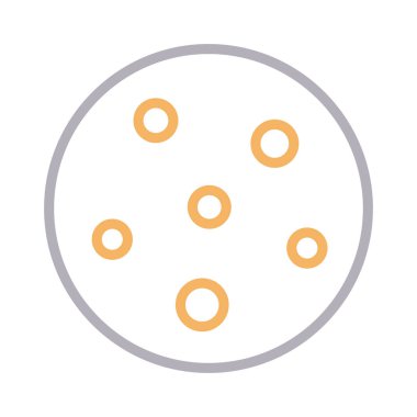 gezegen renk çizgi vektör simge