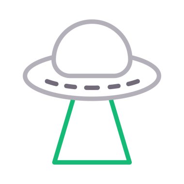 uzay gemisi renk vektör simge