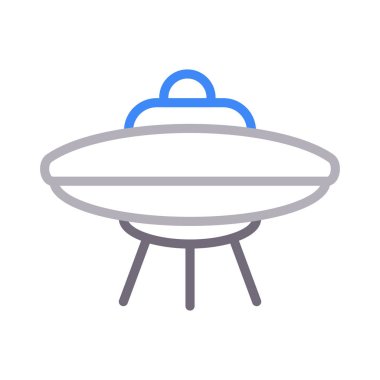 uzay gemisi renk vektör simge