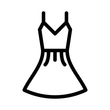 bez ince hat vektör simge