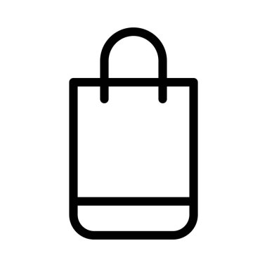 ince çizgi vektör simgesi alışveriş