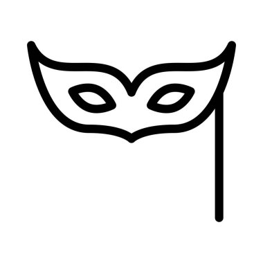 ince hat karnaval simge vektör