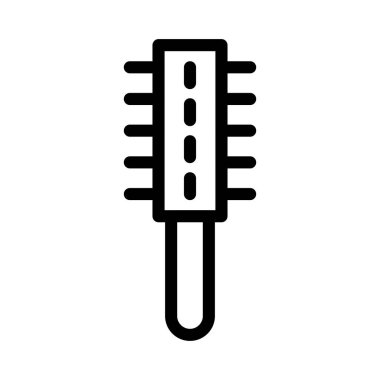 ince fırça çizgi vektör simgesi