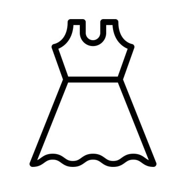 bez ince hat vektör simge