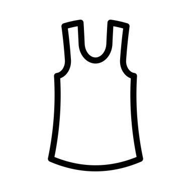 bez ince hat vektör simge