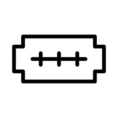 ince çizgi vektör simge tıraş