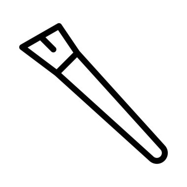 makyaj ince çizgi vektör simge