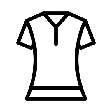 bez ince hat vektör simge