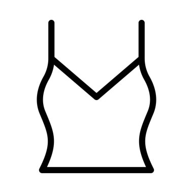 bez ince hat vektör simge