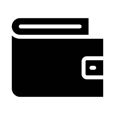 düz sembol simge vektör çanta