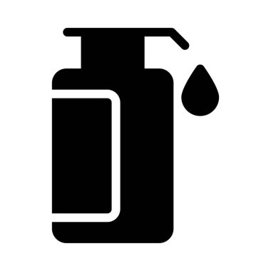 sabun glif simge vektör