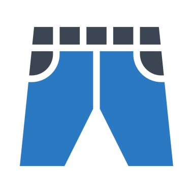 bez glif simge renk vektör