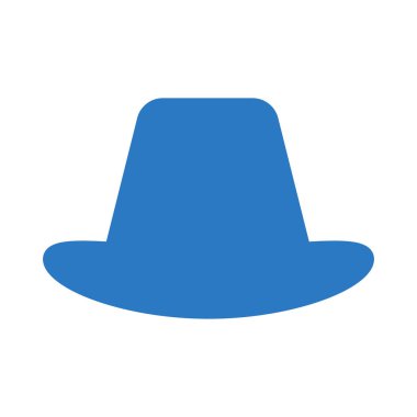 Başlık glif renk vektör simge