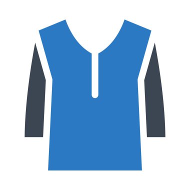 bez glif simge renk vektör