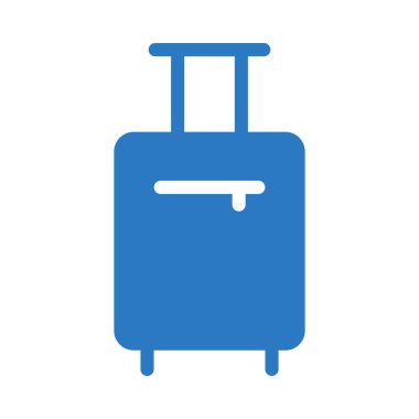 çanta glif renk vektör simgesi