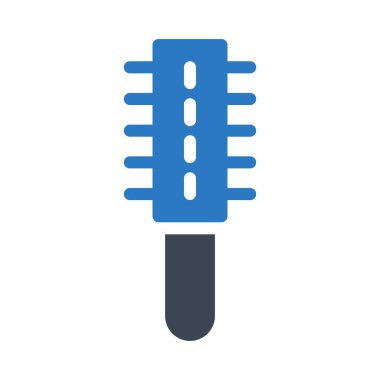 fırça glif renk vektör simge