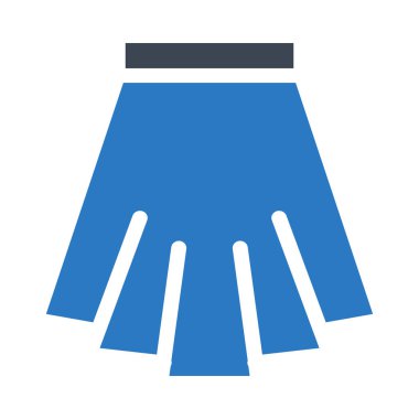 bez glif simge renk vektör