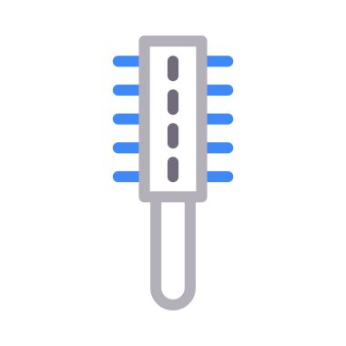 fırça renk çizgi vektör simgesi