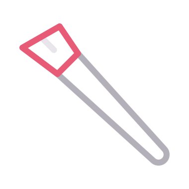 makyaj renk çizgi vektör simge