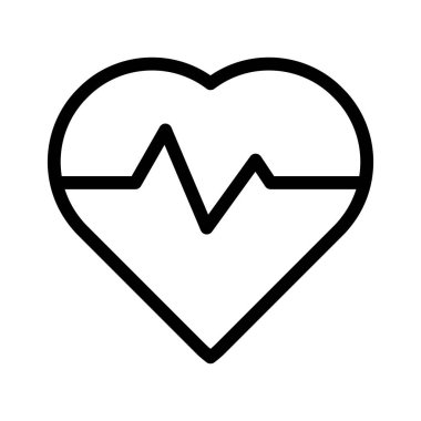 yaşam ince çizgi vektör simge