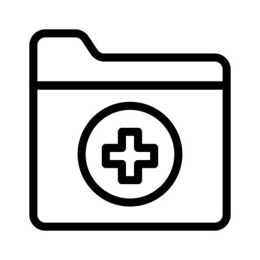 Dizin ince çizgi vektör simgesi