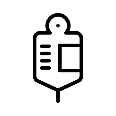 iv ince çizgi vektör simgesi