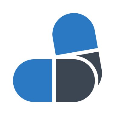 ilaçlar glif renk vektör simgesi