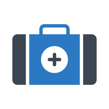 Kit glif renk vektör simge