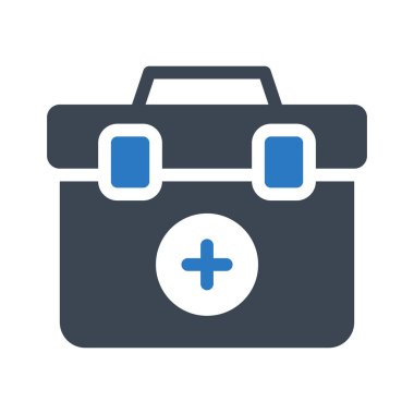 Kit glif renk vektör simge