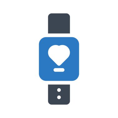 izlemek glif renk vektör simge