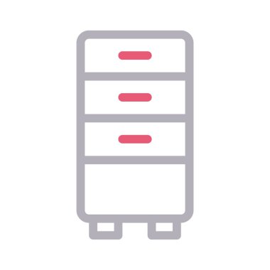 Kabin renk hat vektör simge