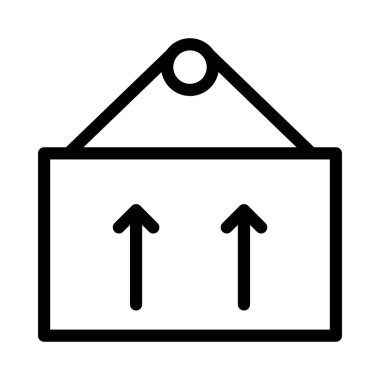 Yönetim Kurulu ince çizgi vektör simgesi