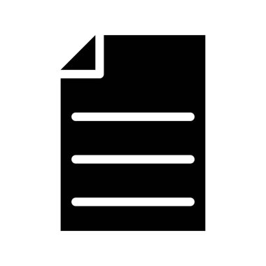 belge glyph düz vektör simgesi