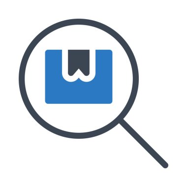 kutu glyph renk vektör simgesi